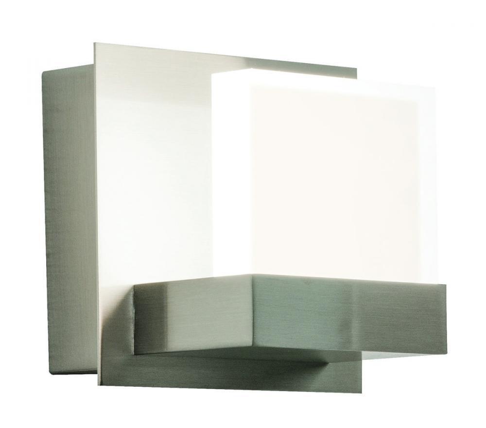 Arlo LED Sconce - 120-277v - Satin Nickel