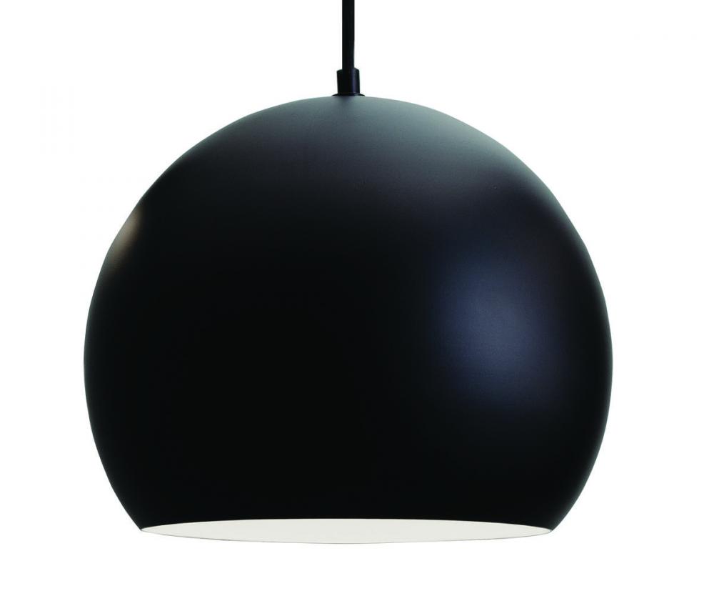 Roxy - 12'' Pendant - Black Finish