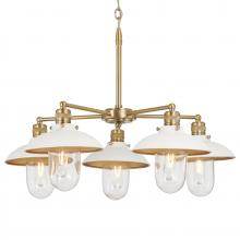 Minka-Lavery 5139-799 - Downtown Edison - 5 Light Chandelier