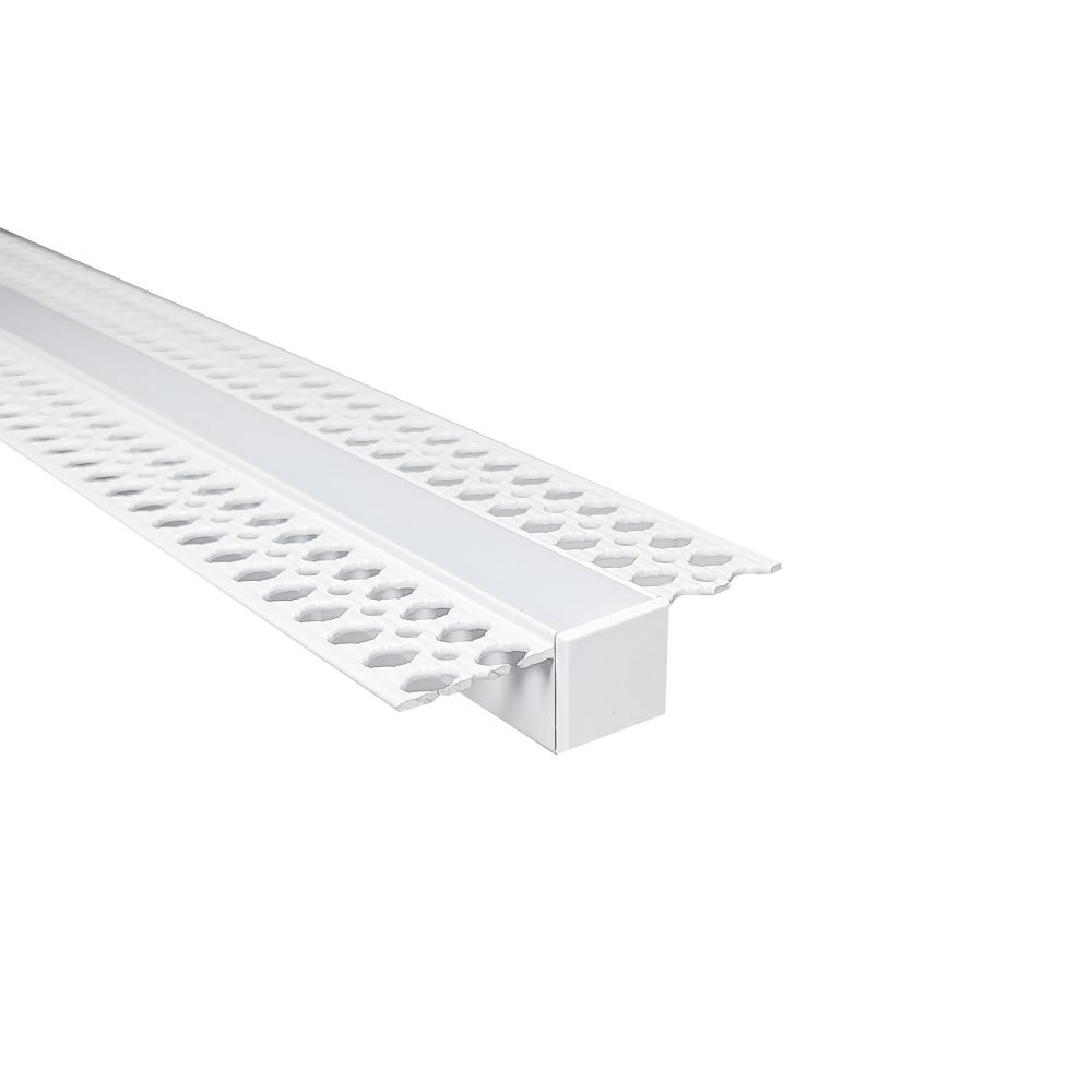 4? Trimless Channel for COB Tape Light, White Finish