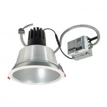 Nora NCR3-81L435FC01HZMPW - 8" Sapphire III Retrofit, Haze Reflector/Matte Powder White Flange, 120V; 0-10V Dimming, 3500lm