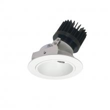 Nora NIO-4RD50XMPW/HL - 4" Iolite LED Round Adjustable Deep Reflector, 1500lm/2000lm (varies by housing), 5000K, Matte