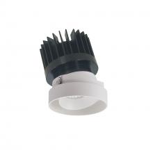 Nora NIO-4RTLA35XMPW/HL - 4" Iolite LED Round Trimless Adjustable, 1500lm/2000lm/2500lm (varies by housing), 3500K, Matte