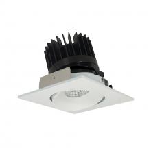 Nora NIO-4SC50XMPW/HL - 4" Iolite LED Square Adjustable Cone Reflector, 1500lm/2000lm/2500lm (varies by housing), 5000K,