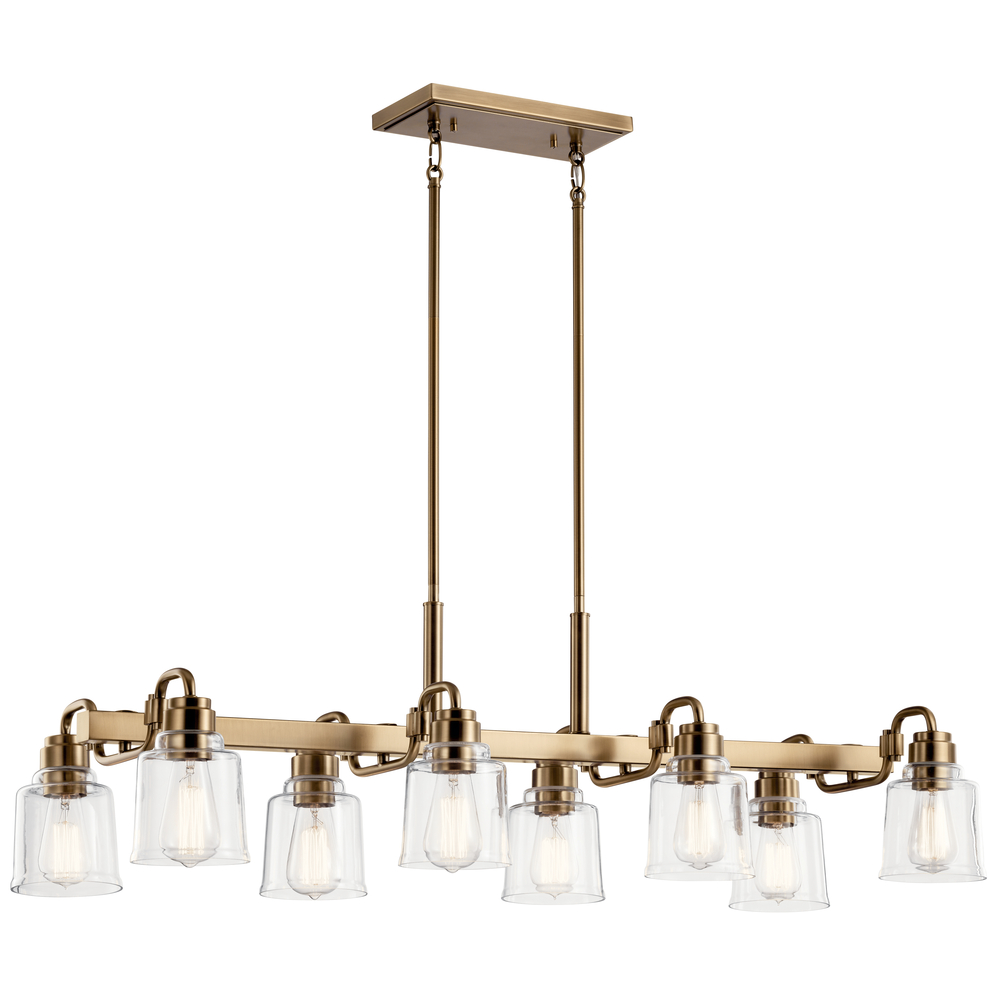 Linear Chandelier 8Lt