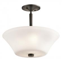 Kichler 43669OZL18 - Semi Flush 3Lt LED