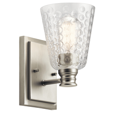 Kichler 45095NI - Nadine 1 Light Wall Sconce Brushed Nickel