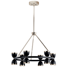 Kichler 52418BKLED - Chandelier 12Lt LED