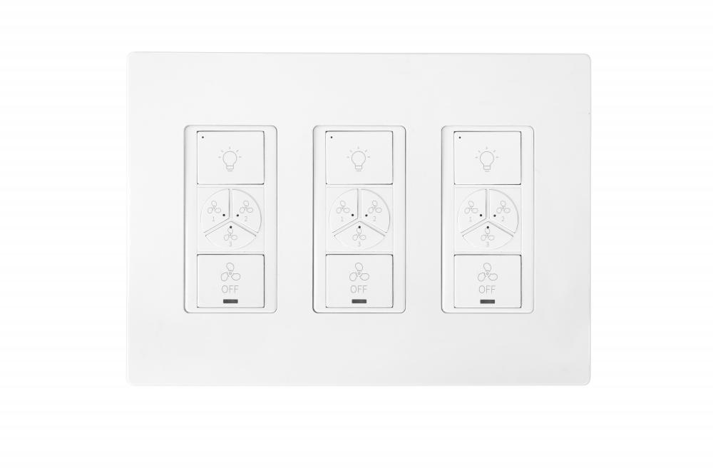 CARRO HOME PIONEER Smart Switch, 2 in 1 Fan Speed Control and Light On/Off Switch - 3