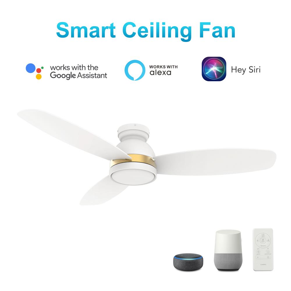 Fremont 48'' Smart Ceiling Fan with Remote, Light Kit Included?Works with Google Assistant a