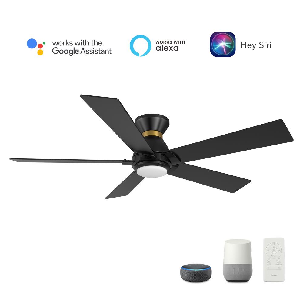 Ascender 52'' Smart Ceiling Fan with Remote, Light Kit Included?Works with Google Assistant