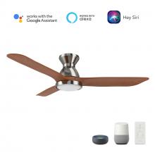 Carro USA VS523F3-L12-SM2-1-FM - Jaaron 52'' Smart Ceiling Fan with Remote, Light Kit Included?Works with Google Assistant an