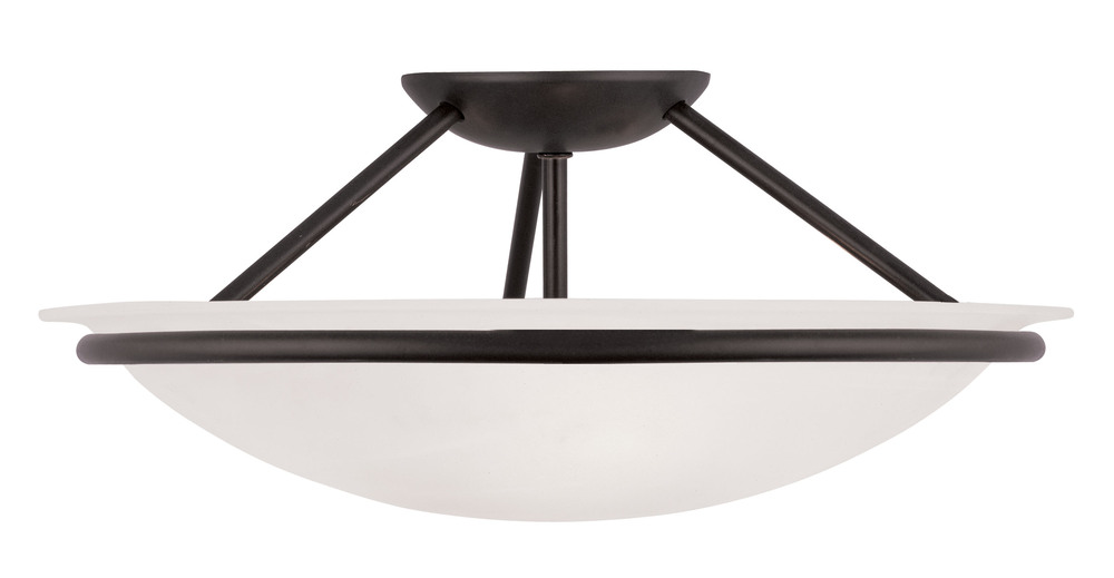 3 Light Black Ceiling Mount