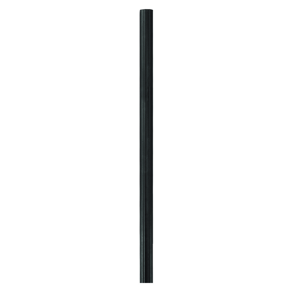 Textured Black Lamp Post