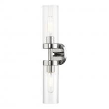 Livex Lighting 16172-05 - 2 Light Polished Chrome ADA Vanity Sconce