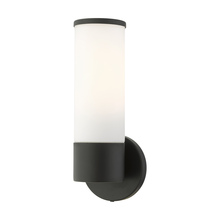 Livex Lighting 16561-04 - 1 Lt Black ADA Single Sconce