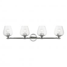 Livex Lighting 17474-05 - 4 Light Polished Chrome Vanity Sconce