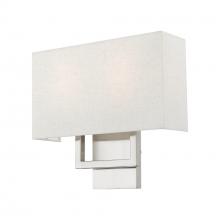 Livex Lighting 50994-91 - 2 Light Brushed Nickel ADA Sconce