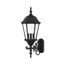 Livex Lighting 7561-14 - 3 Lt Textured Black Outdoor  Wall Lantern