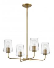 Lark 83454LCB - Medium Single Tier Chandelier