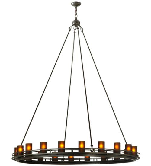 60"W Barbury 20 LT Chandelier