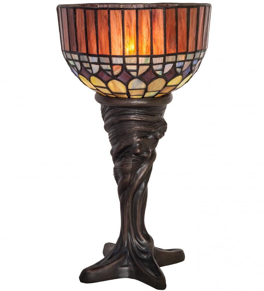 15" High Tiffany Candice Mini Lamp