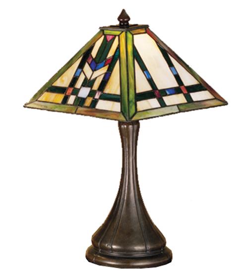 17"H Prairie Wheat Accent Lamp