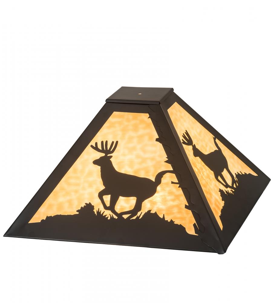 24" Square Lone Deer Shade