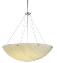 Meyda Blue 123137 - 36"W Cypola Alabaster Inverted Pendant