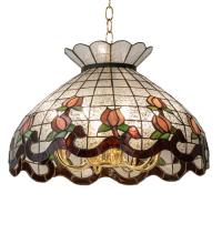 Meyda Blue 134790 - 20" Wide Roseborder Pendant