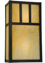 Meyda Blue 137475 - 6.5"W Hyde Park Double Bar Mission Wall Sconce