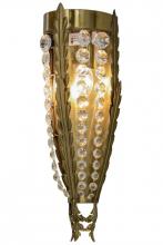 Meyda Blue 154700 - 7" Wide Chrisanne Crystal Wall Sconce