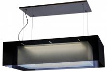 Meyda Blue 157722 - 48" Long Quadrato Shadow Box LED Oblong Pendant