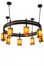 Meyda Blue 179542 - 67" Wide Beartooth 8 Light Chandelier