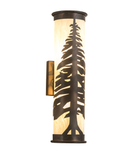 Meyda Blue 190060 - 5" Wide Pine Tree Wall Sconce