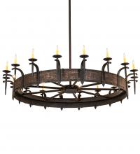 Meyda Blue 211291 - 72" Wide Costello 18 Light Chandelier