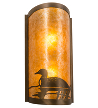 Meyda Blue 214484 - 9" Wide Loon Wall Sconce