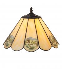 Meyda Blue 218822 - 13" Wide Americana Shade