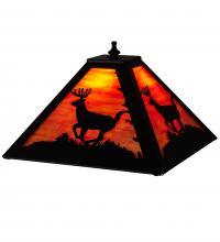 Meyda Blue 228147 - 12" Square Deer Shade