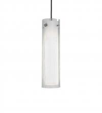 Meyda Blue 247413 - 5" Wide Metro Mist Cilindro Mini Pendant