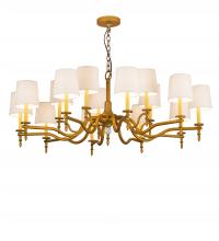 Meyda Blue 249104 - 52" Wide Toby 15 Light Chandelier