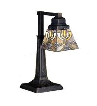 Meyda Blue 27636 - 20"H Glasgow Bungalow Desk Lamp