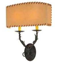 Meyda Blue 50679 - 15"W Ranchero Wall Sconce