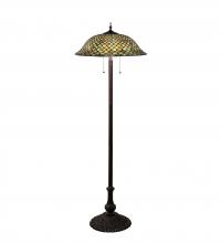 Meyda Blue 71245 - 62" High Fishscale Floor Lamp