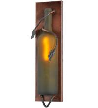 Meyda Blue 99633 - 4"W Tuscan Vineyard Wine Bottle Wall Sconce