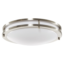 Luxrite LR23282 - LED14"FLUSH/CHROME/5CCT/D