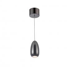 Artcraft AC6650GM - Royal Pearl Collection Integrated LED Pendant, Gun Metal