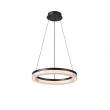 Artcraft AC6831BK - Ari Integrated LED Pendant 16", Black