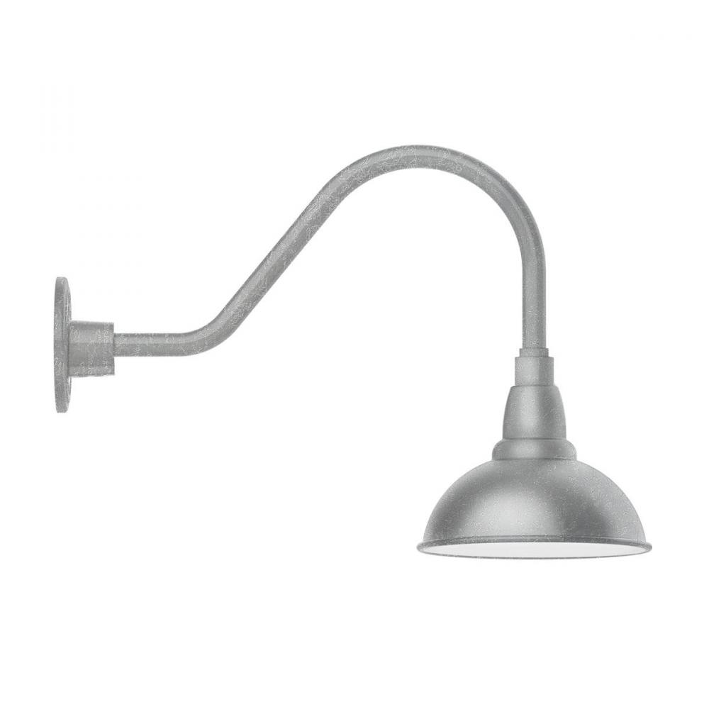 Cafe 8" gooseneck wall light