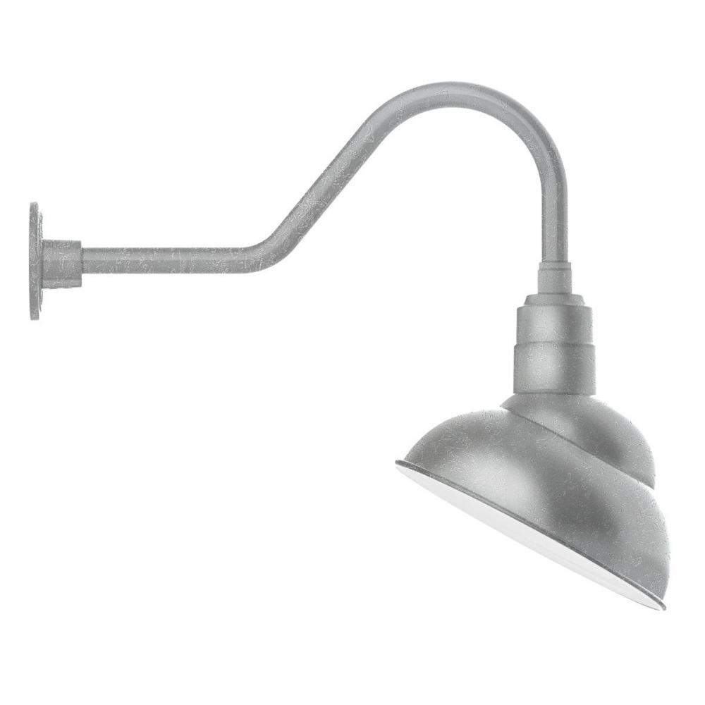 Emblem 12" gooseneck wall light